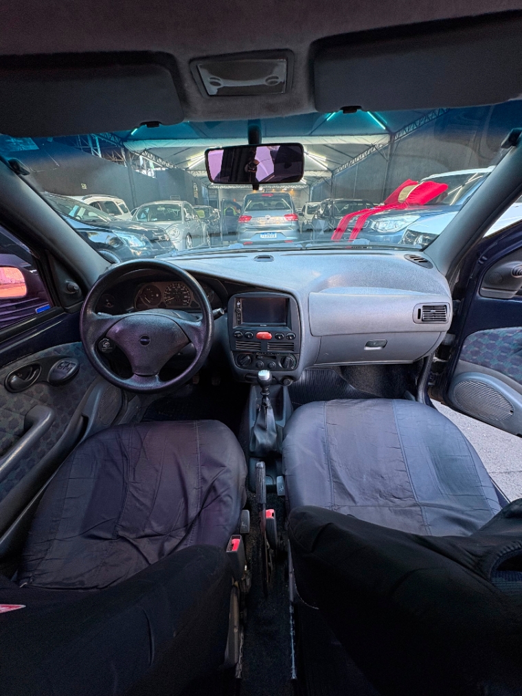Interior Fiat Palio EDX 1997 painel