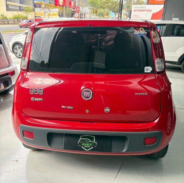 - Fiat Uno Vivace 1.0 Flex 2014 2015 traseira 2 portas